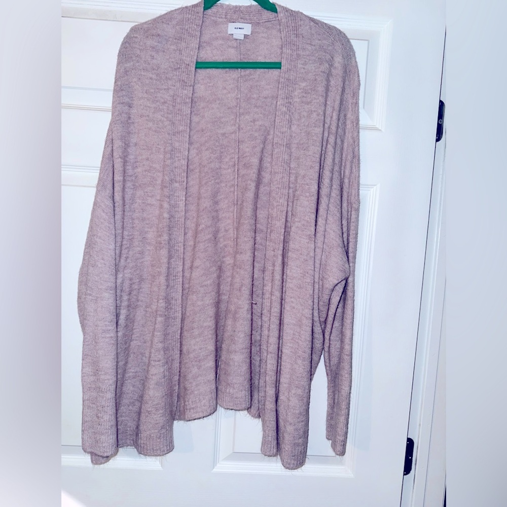 Purple Old Navy XL cardigan